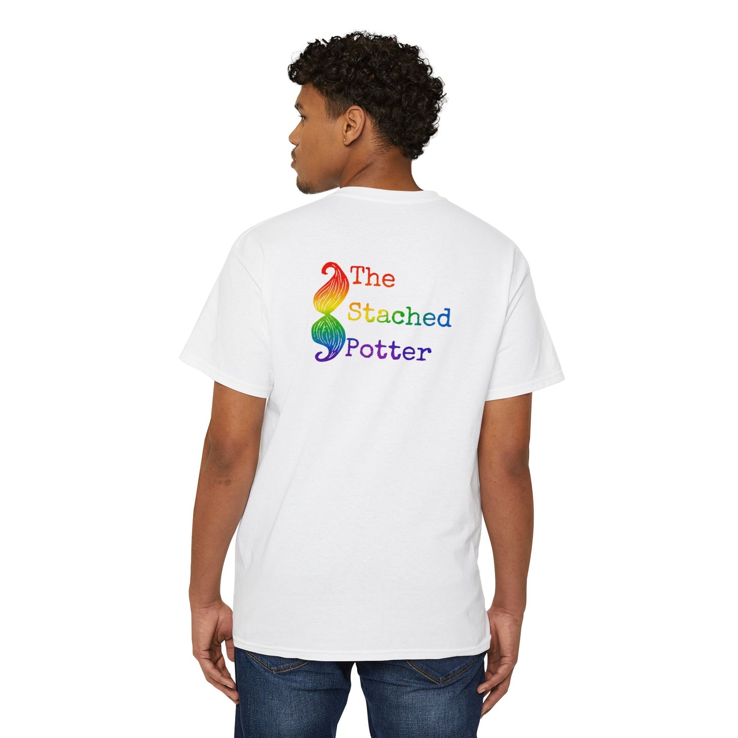 Rainbow The Stached Potter Pocket T‑Shirt