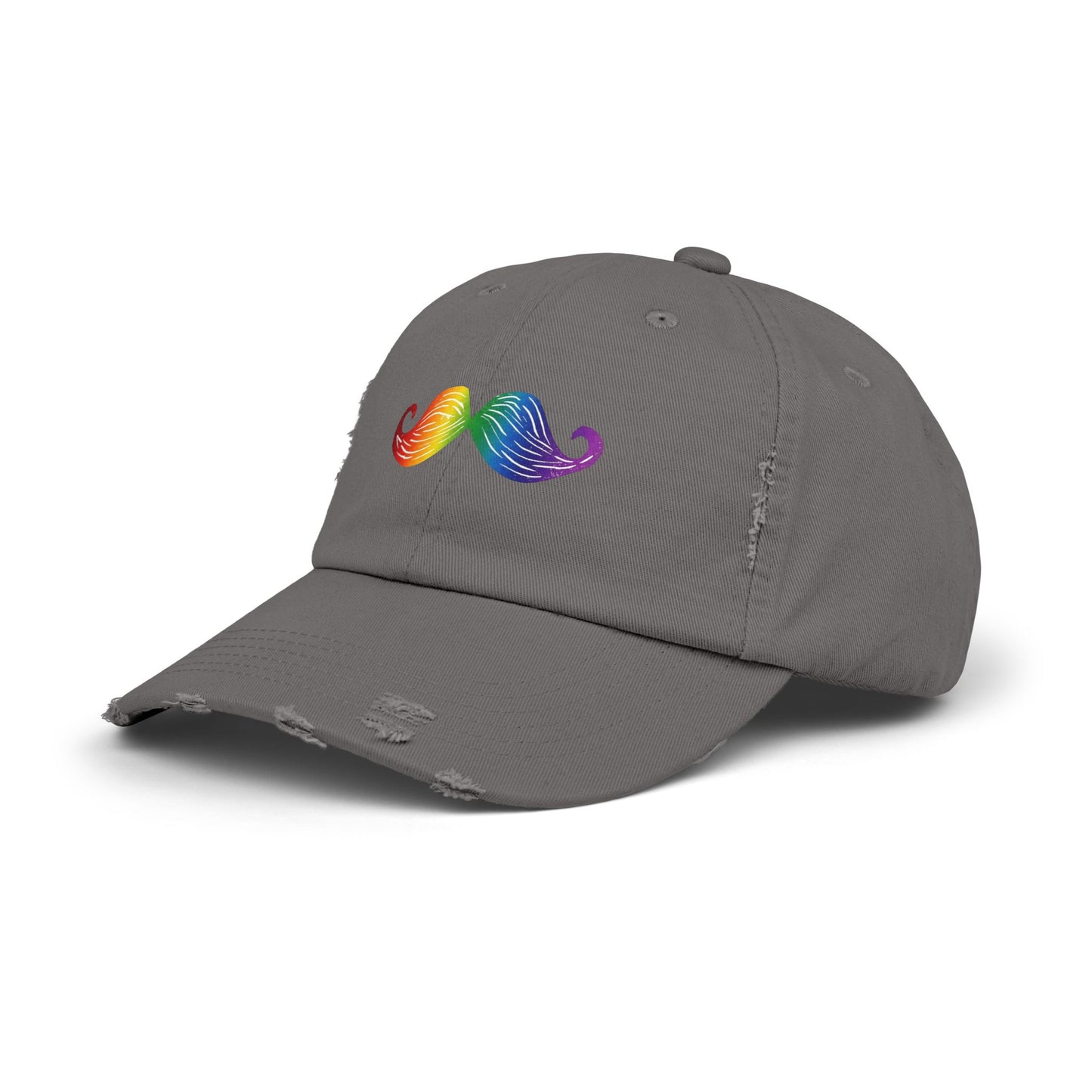 Rainbow Stache Hat