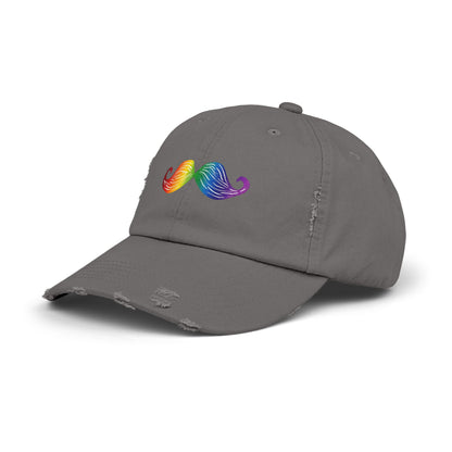 Rainbow Stache Hat