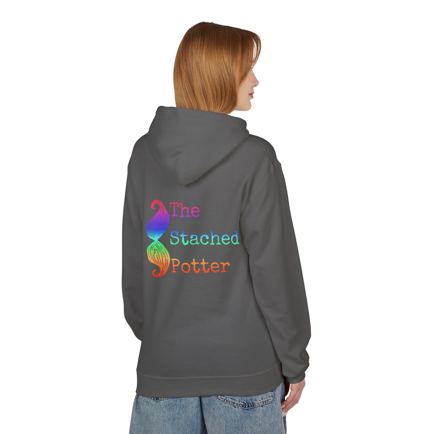 Rainbow Mustache Hoodie