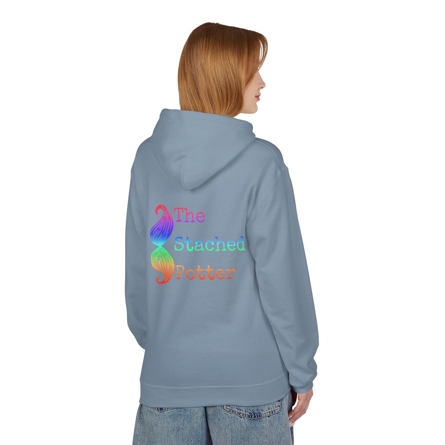 Rainbow Mustache Hoodie