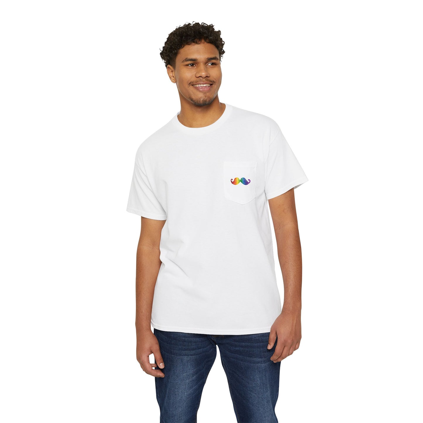 Rainbow The Stached Potter Pocket T‑Shirt
