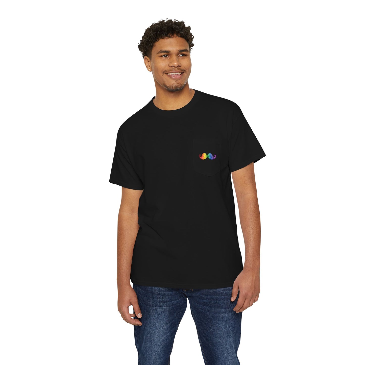 Rainbow The Stached Potter Pocket T‑Shirt