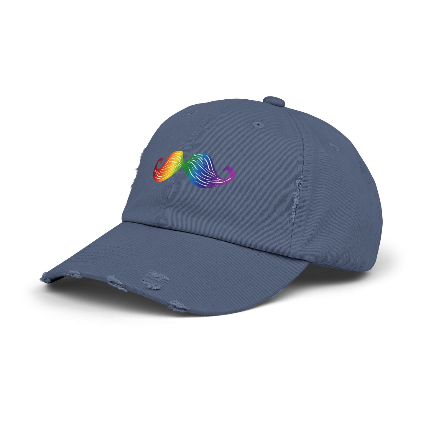 Rainbow Stache Hat