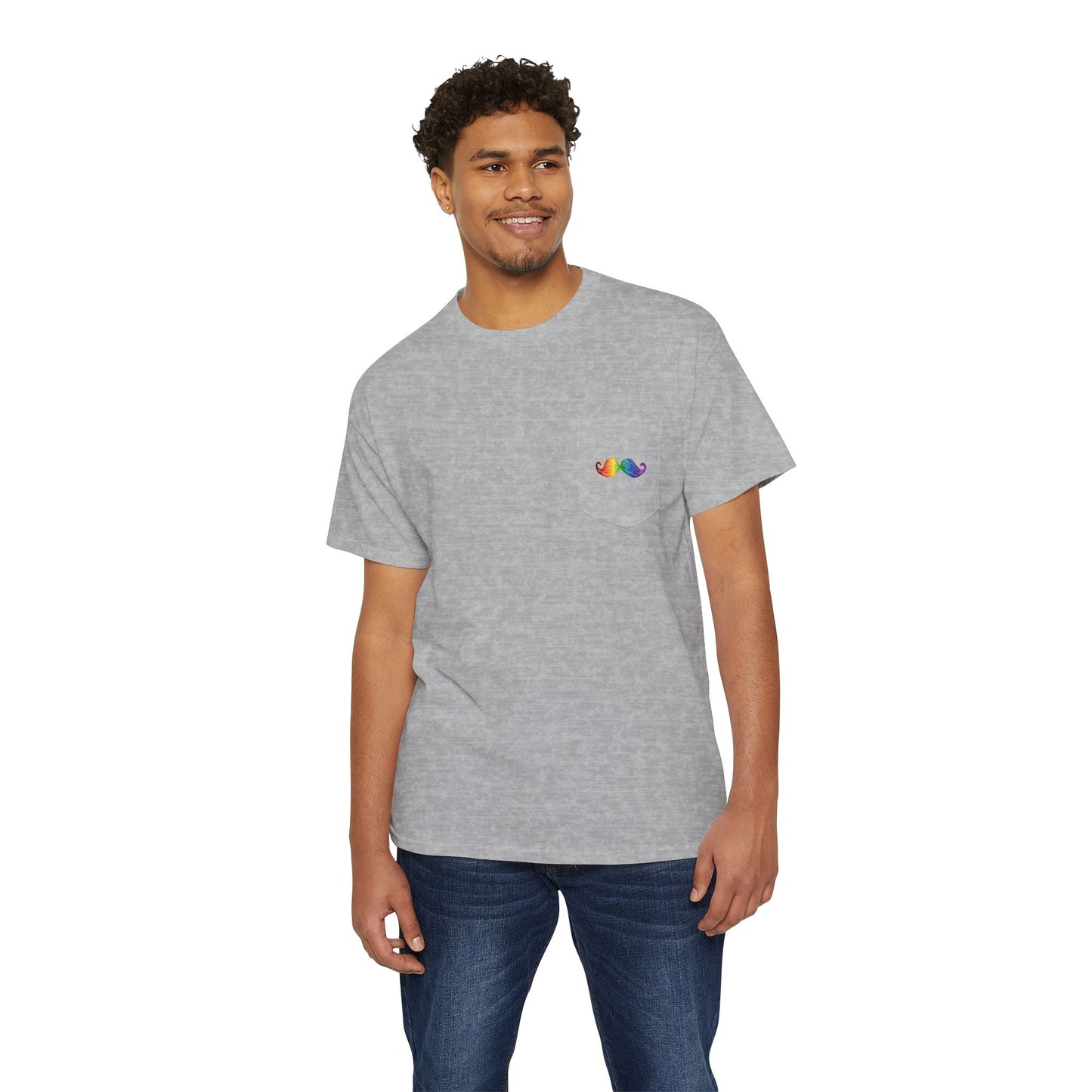 Rainbow The Stached Potter Pocket T‑Shirt