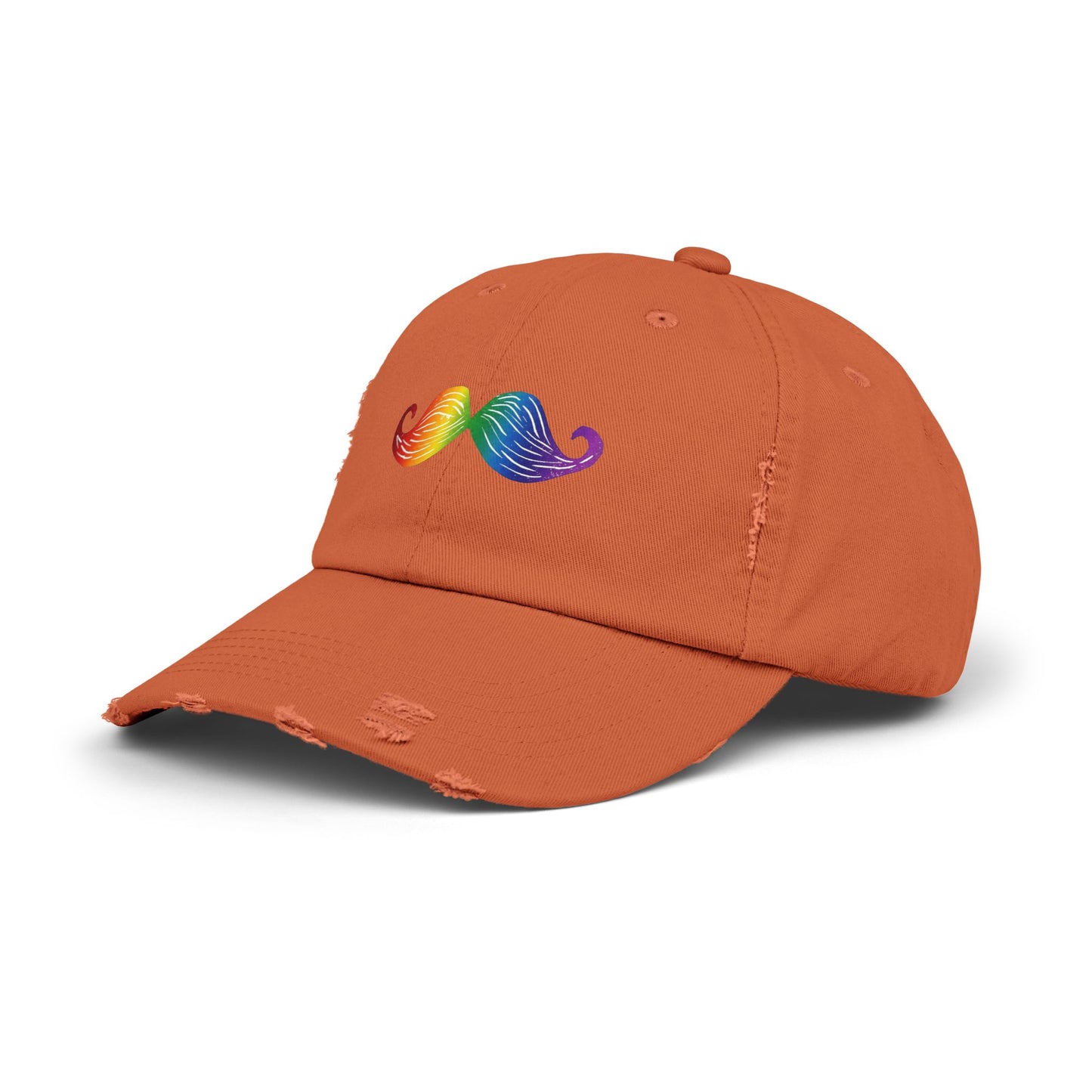 Rainbow Stache Hat