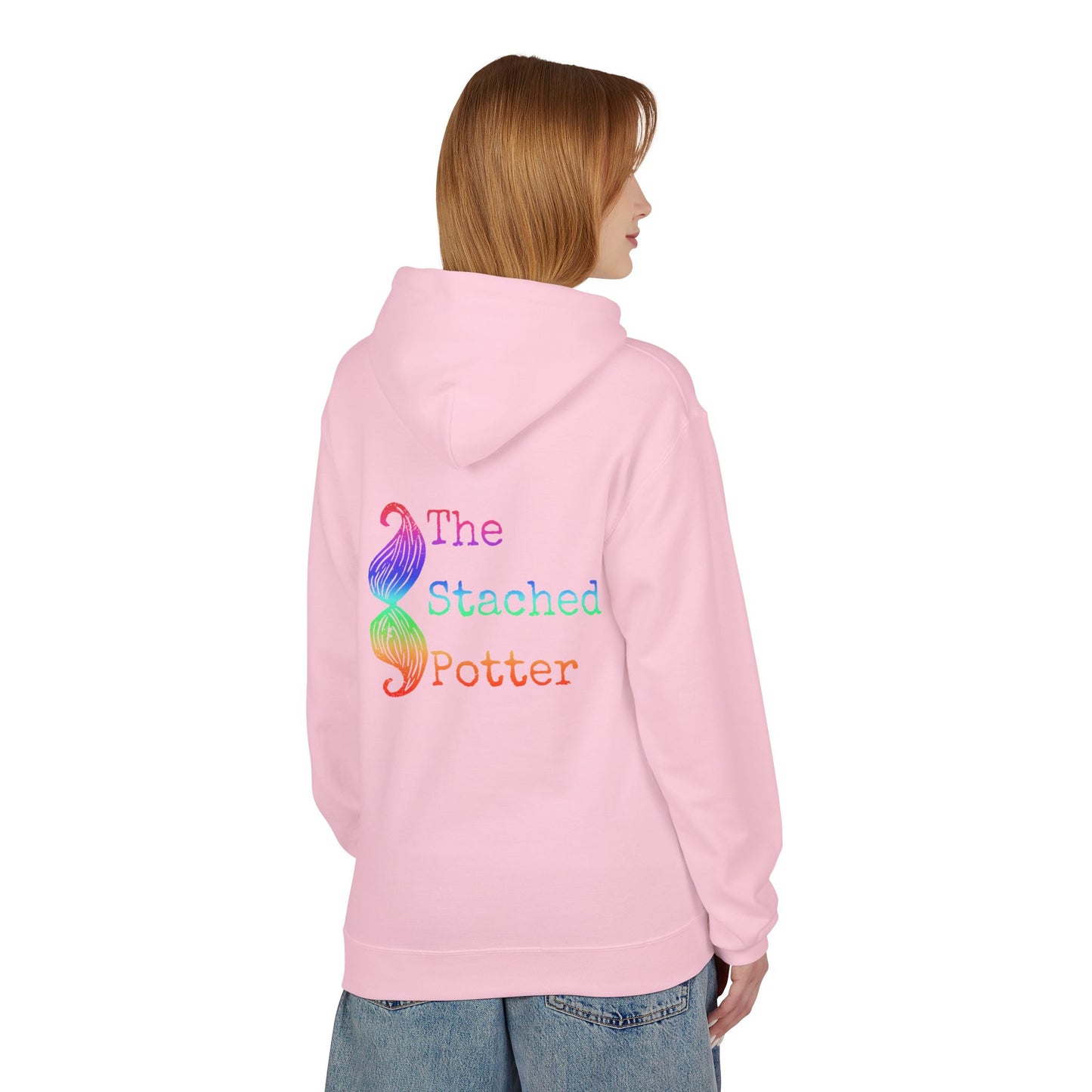 Rainbow Mustache Hoodie