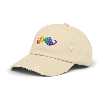 Rainbow Stache Hat