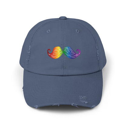 Rainbow Stache Hat