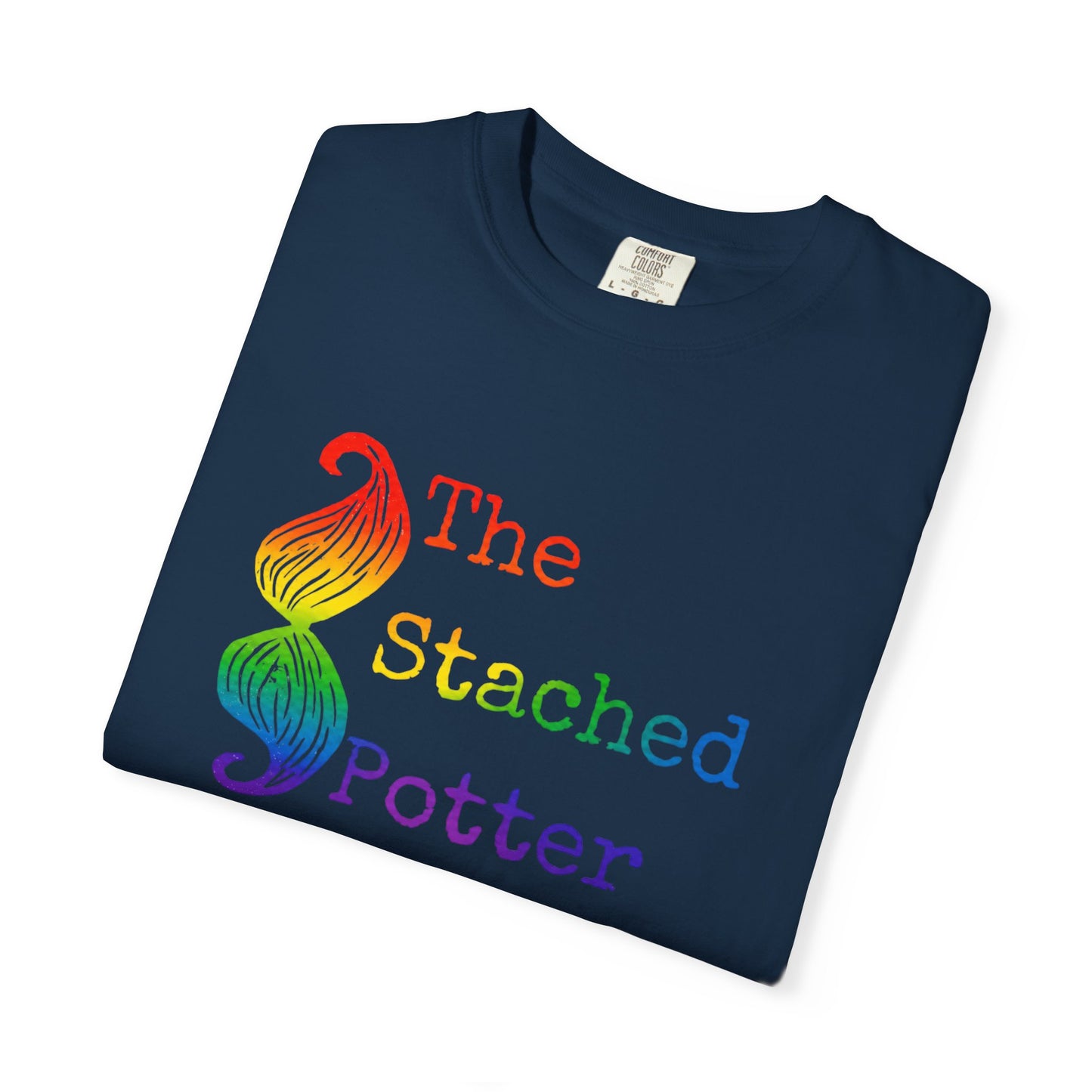 The Stached Potter Rainbow Graphic T-Shirt