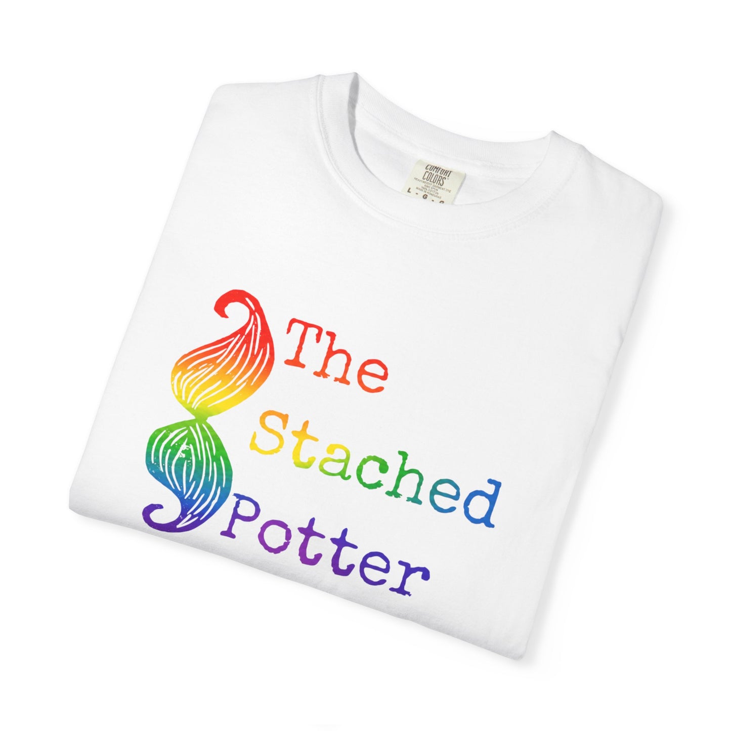 The Stached Potter Rainbow Graphic T-Shirt
