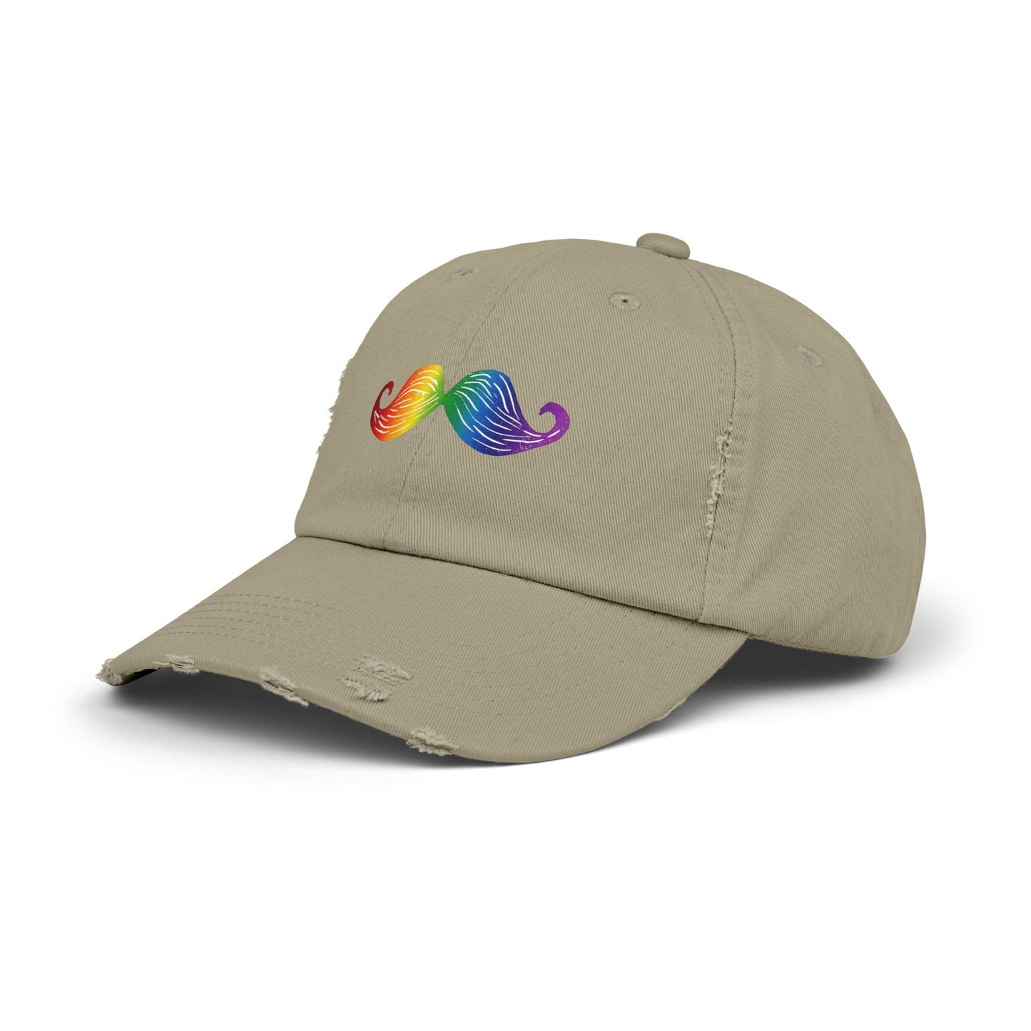 Rainbow Stache Hat