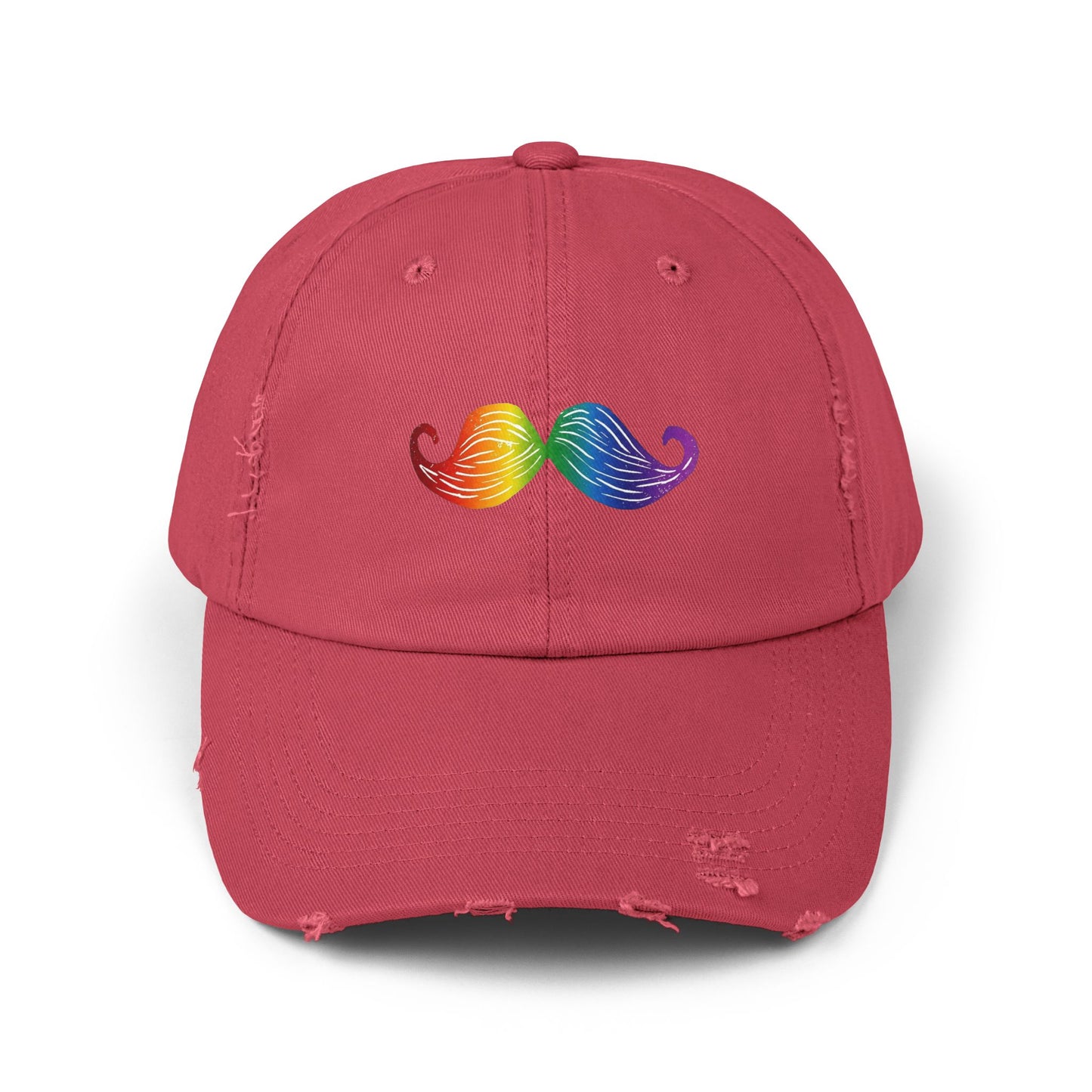 Rainbow Stache Hat