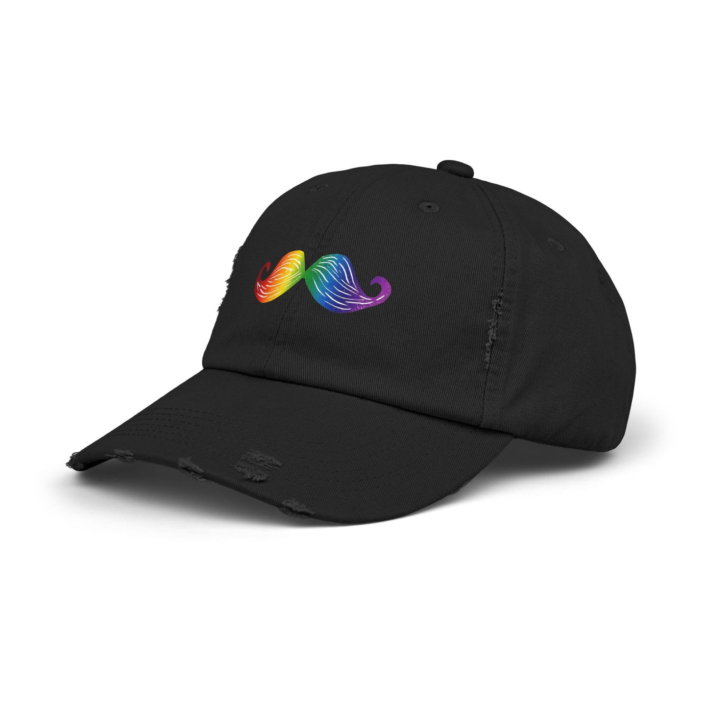 Rainbow Stache Hat