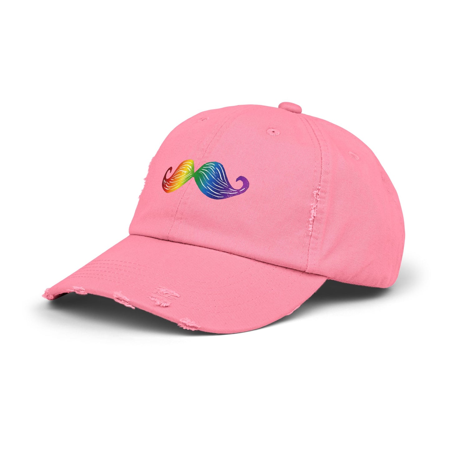 Rainbow Stache Hat