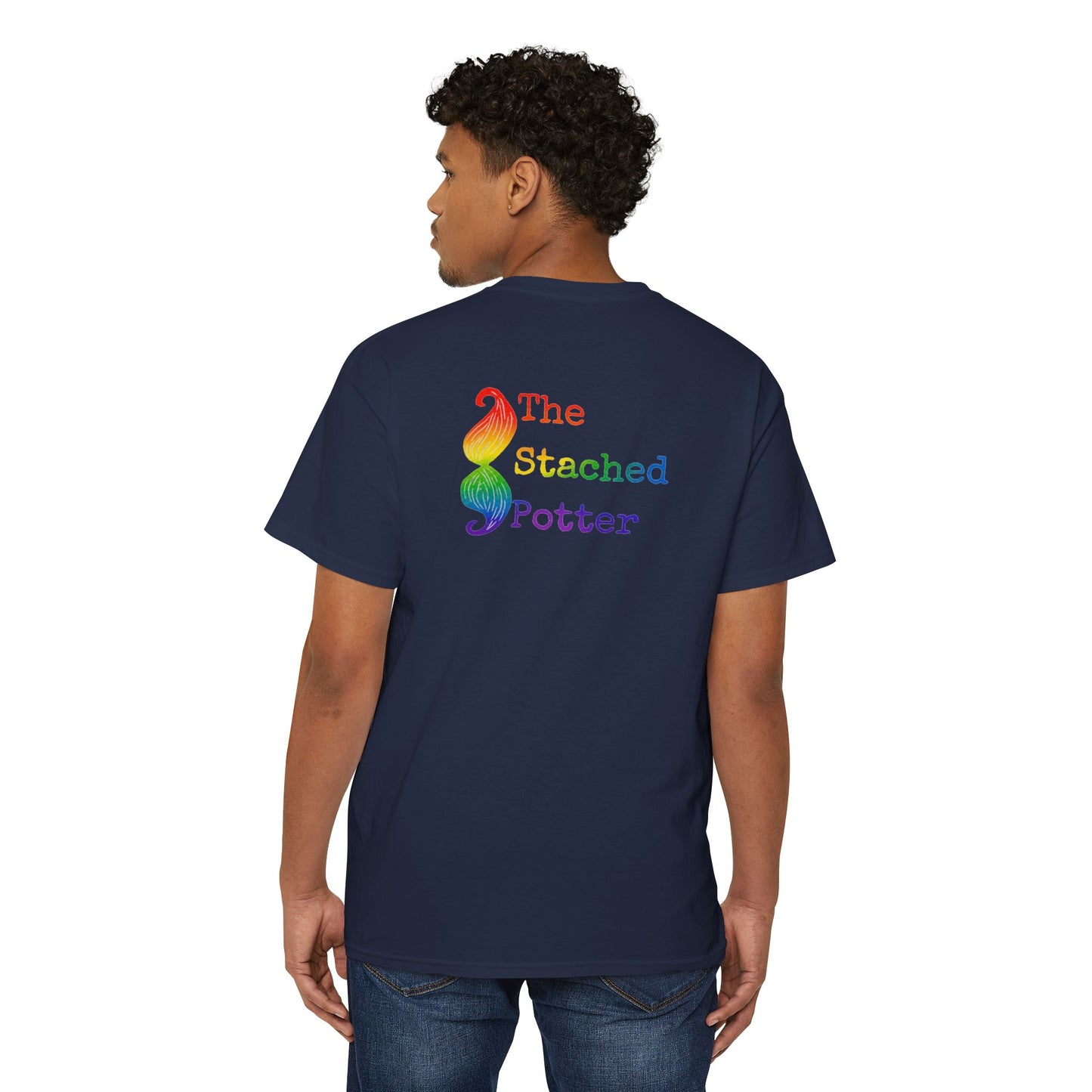 Rainbow The Stached Potter Pocket T‑Shirt
