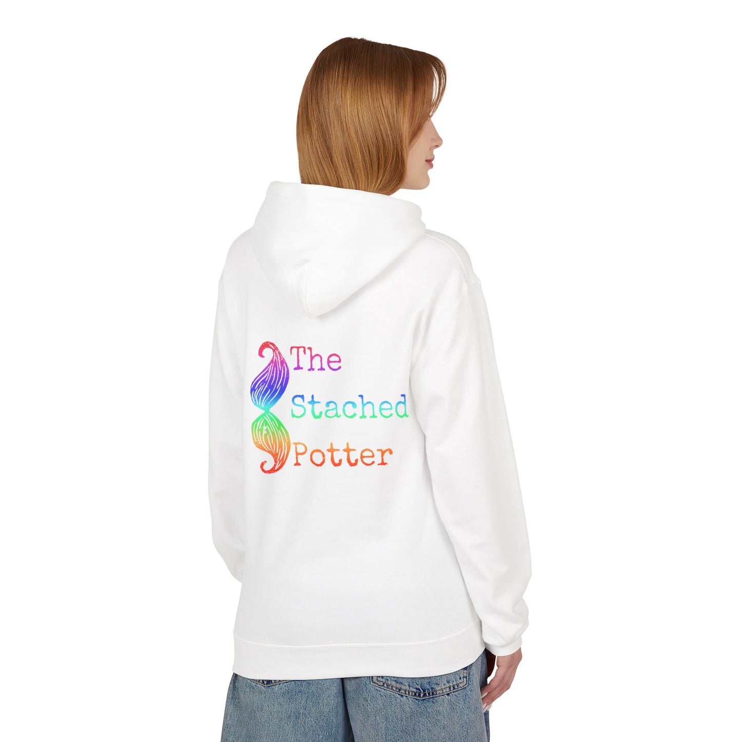 Rainbow Mustache Hoodie