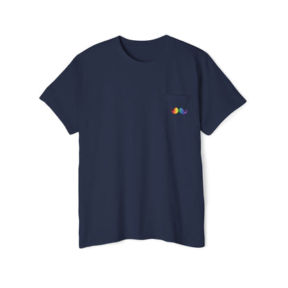 Rainbow The Stached Potter Pocket T‑Shirt
