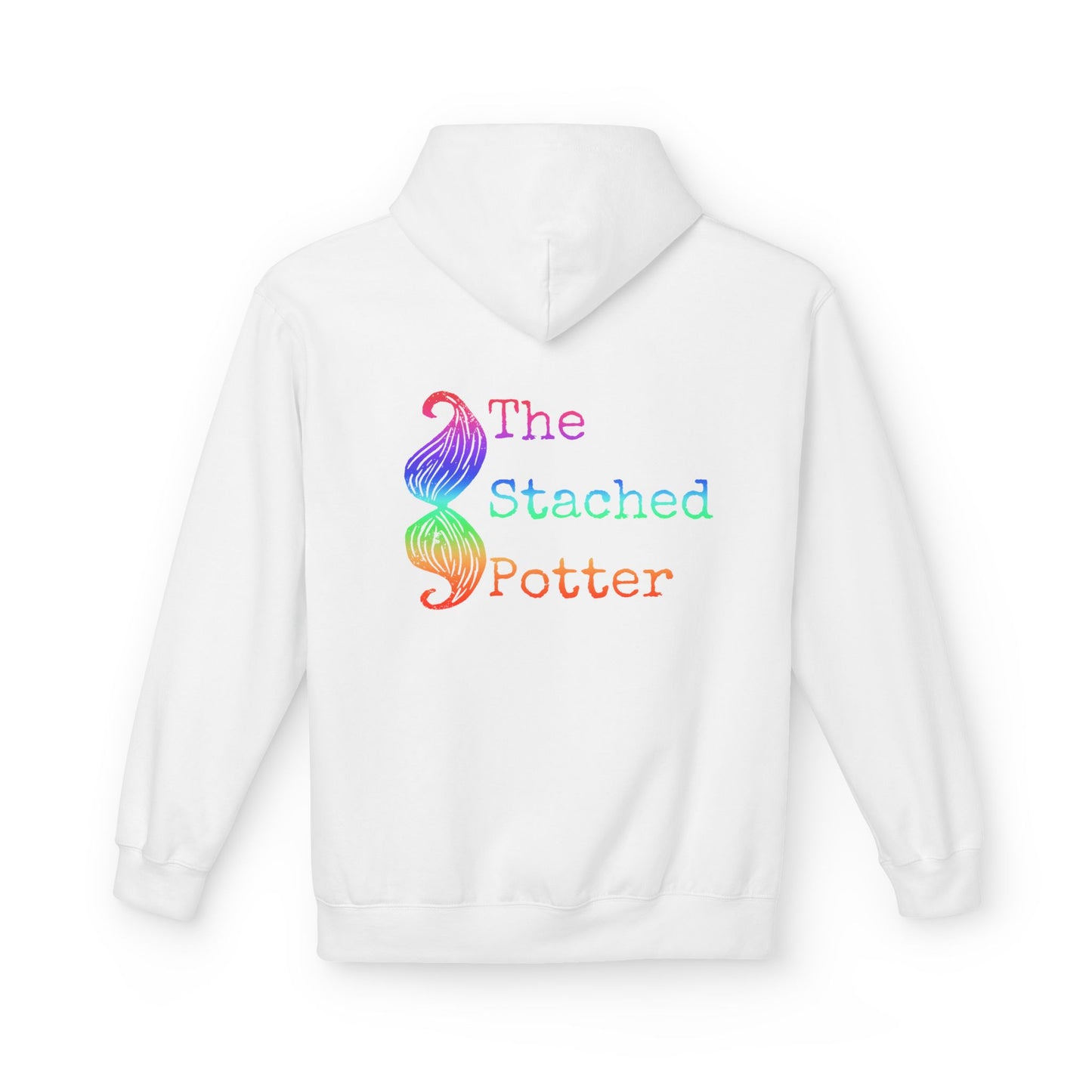 Rainbow Mustache Hoodie