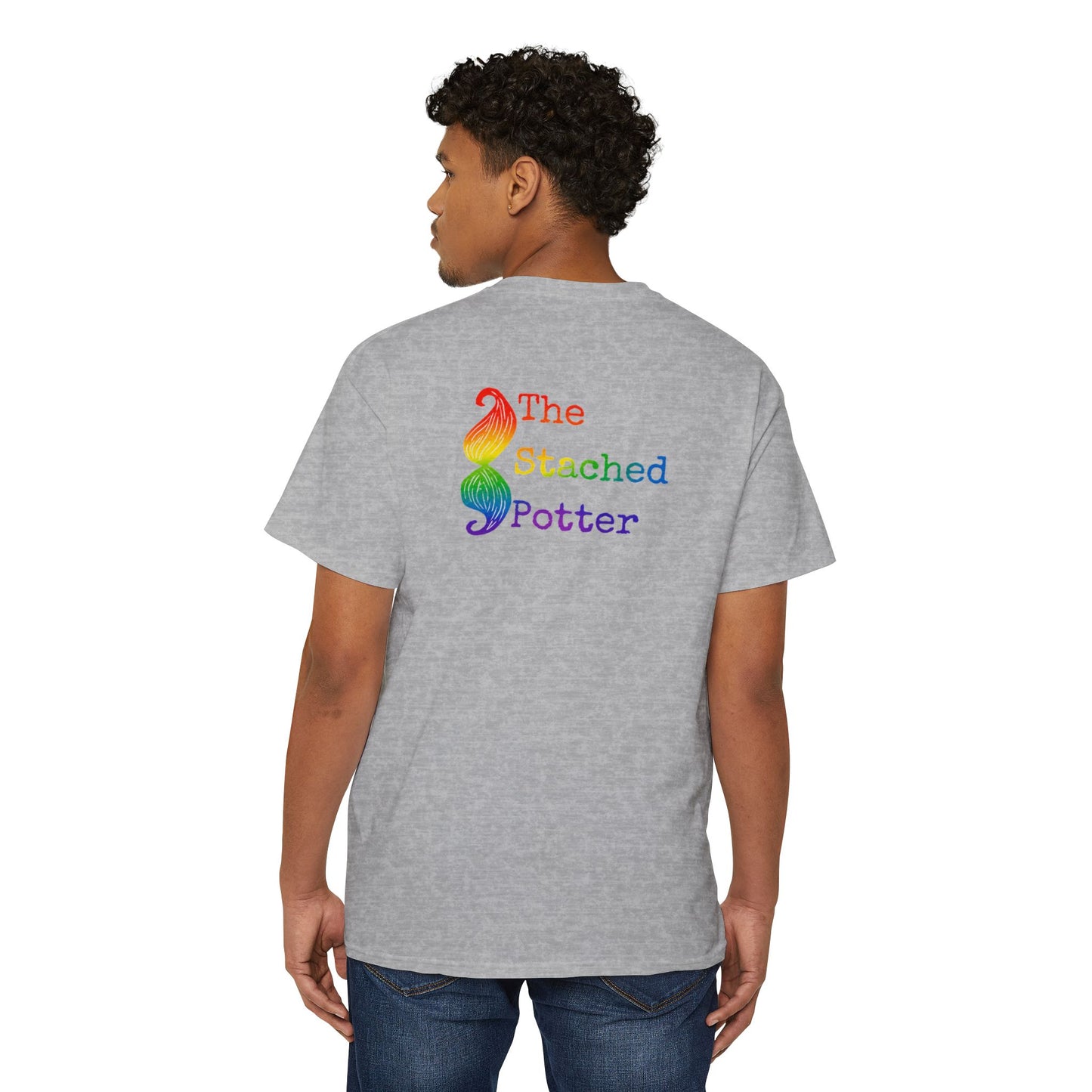 Rainbow The Stached Potter Pocket T‑Shirt