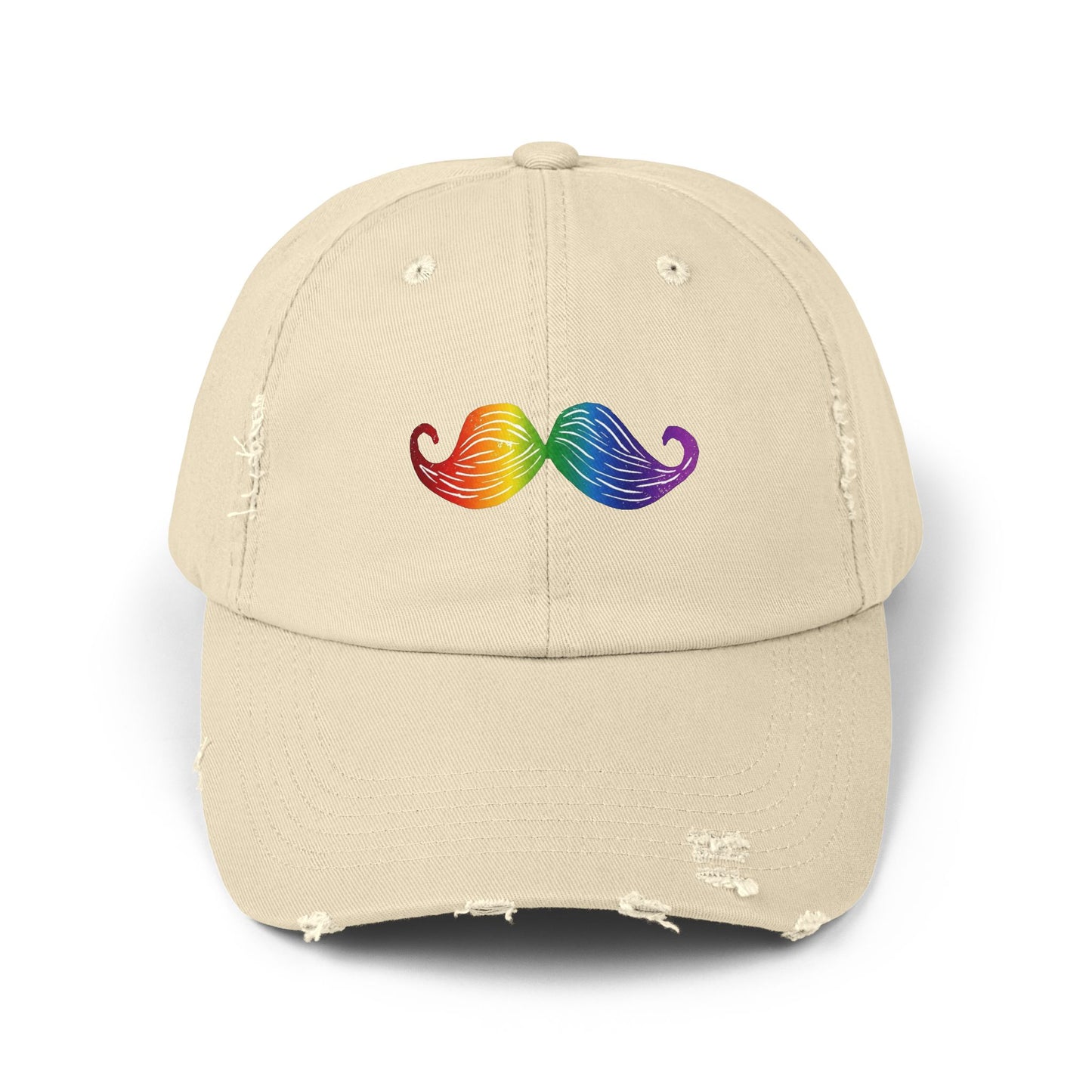 Rainbow Stache Hat