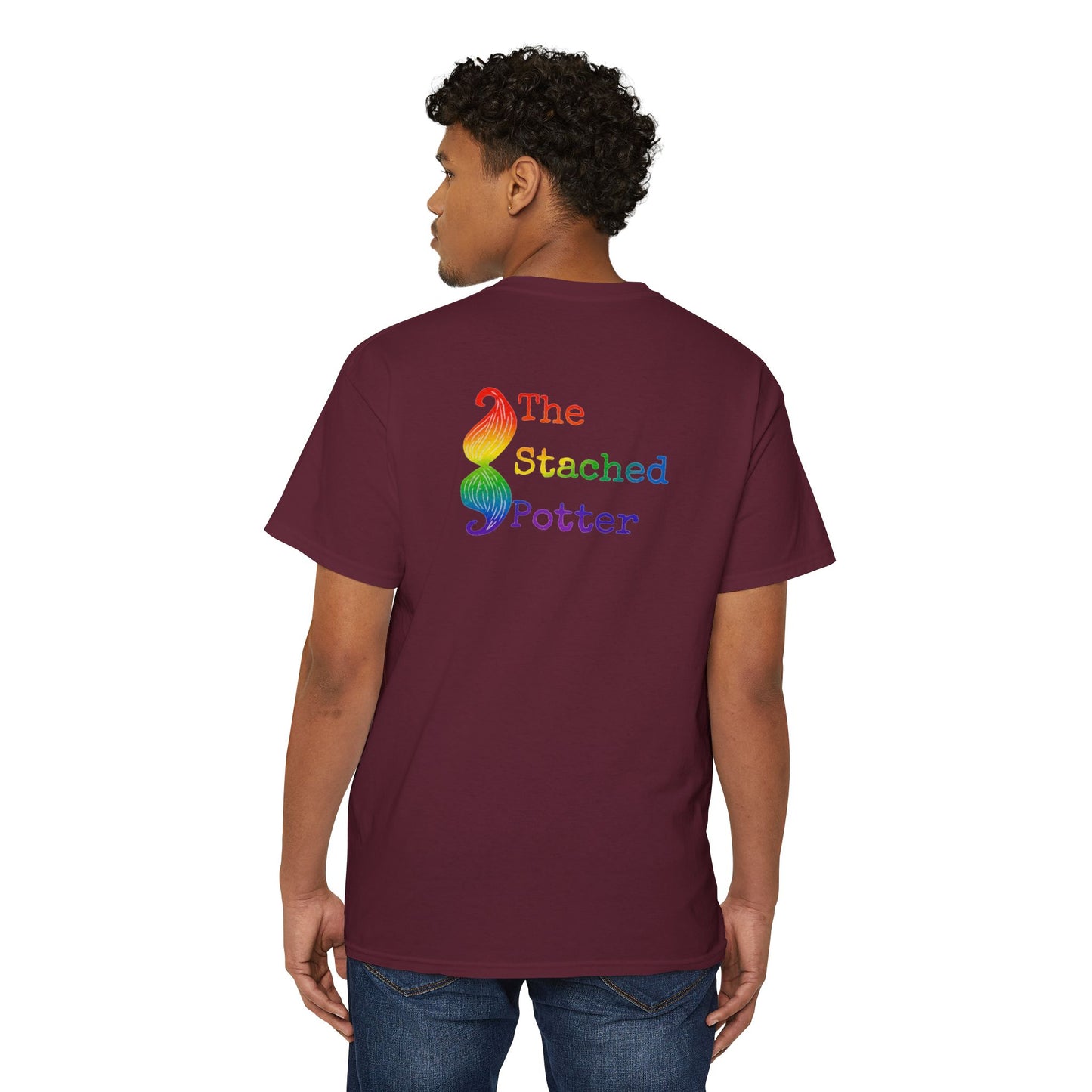Rainbow The Stached Potter Pocket T‑Shirt