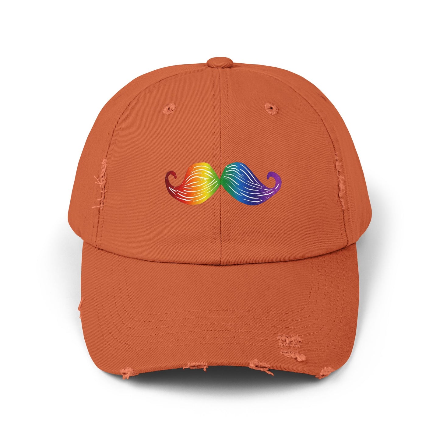 Rainbow Stache Hat