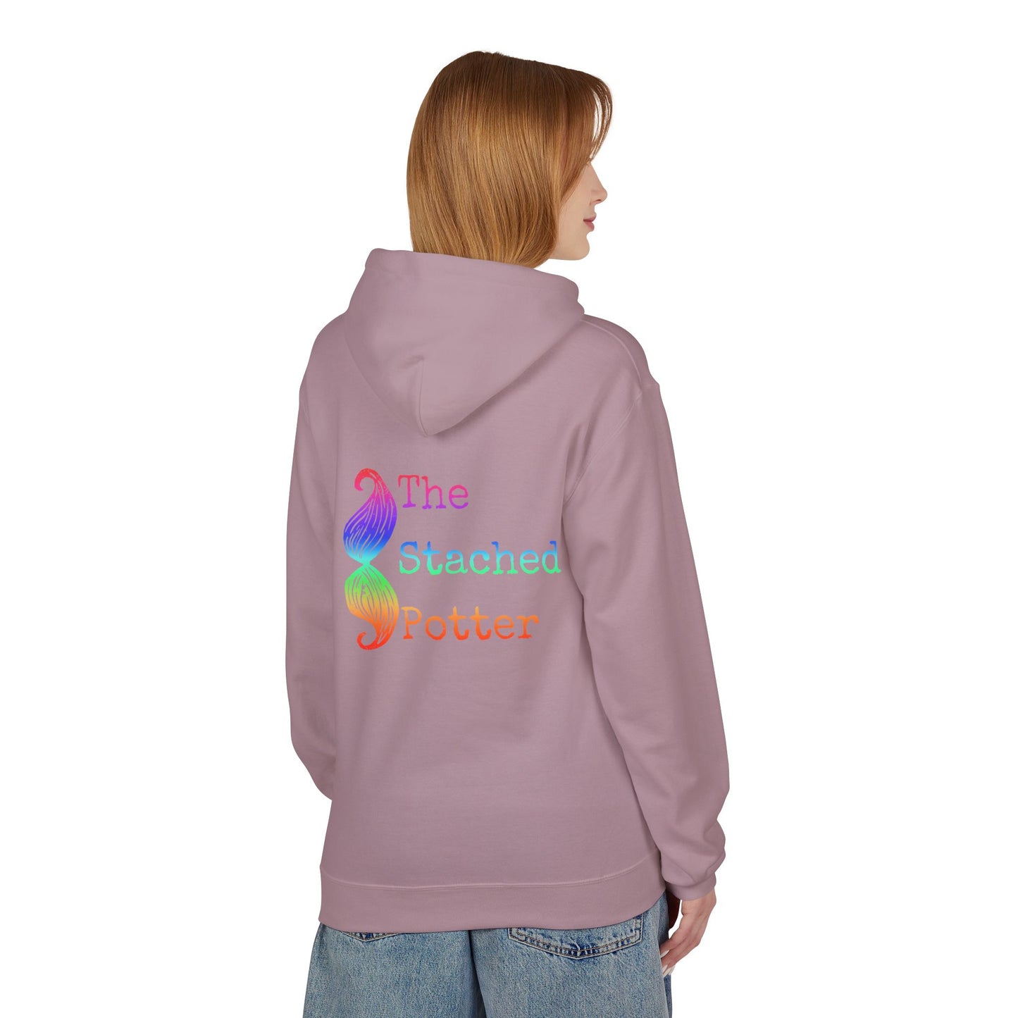 Rainbow Mustache Hoodie