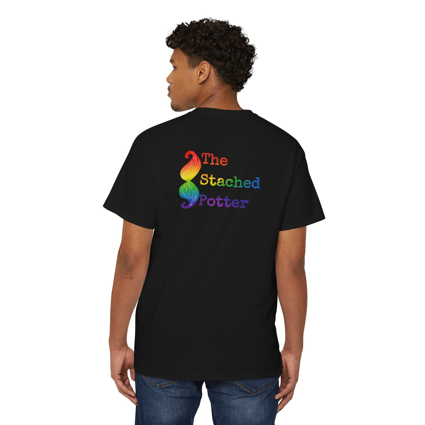 Rainbow The Stached Potter Pocket T‑Shirt