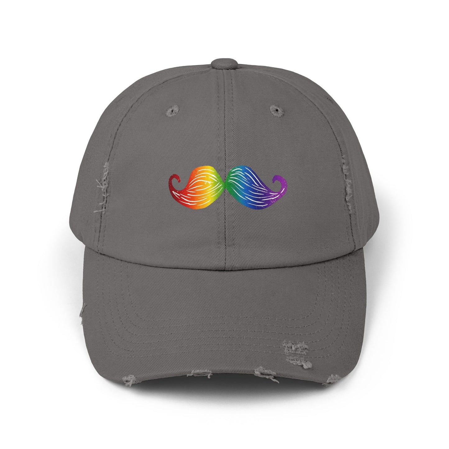 Rainbow Stache Hat