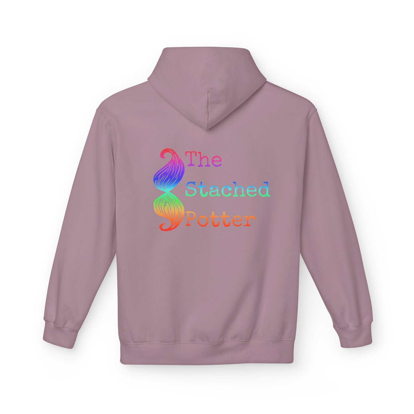 Rainbow Mustache Hoodie