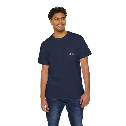 Rainbow The Stached Potter Pocket T‑Shirt
