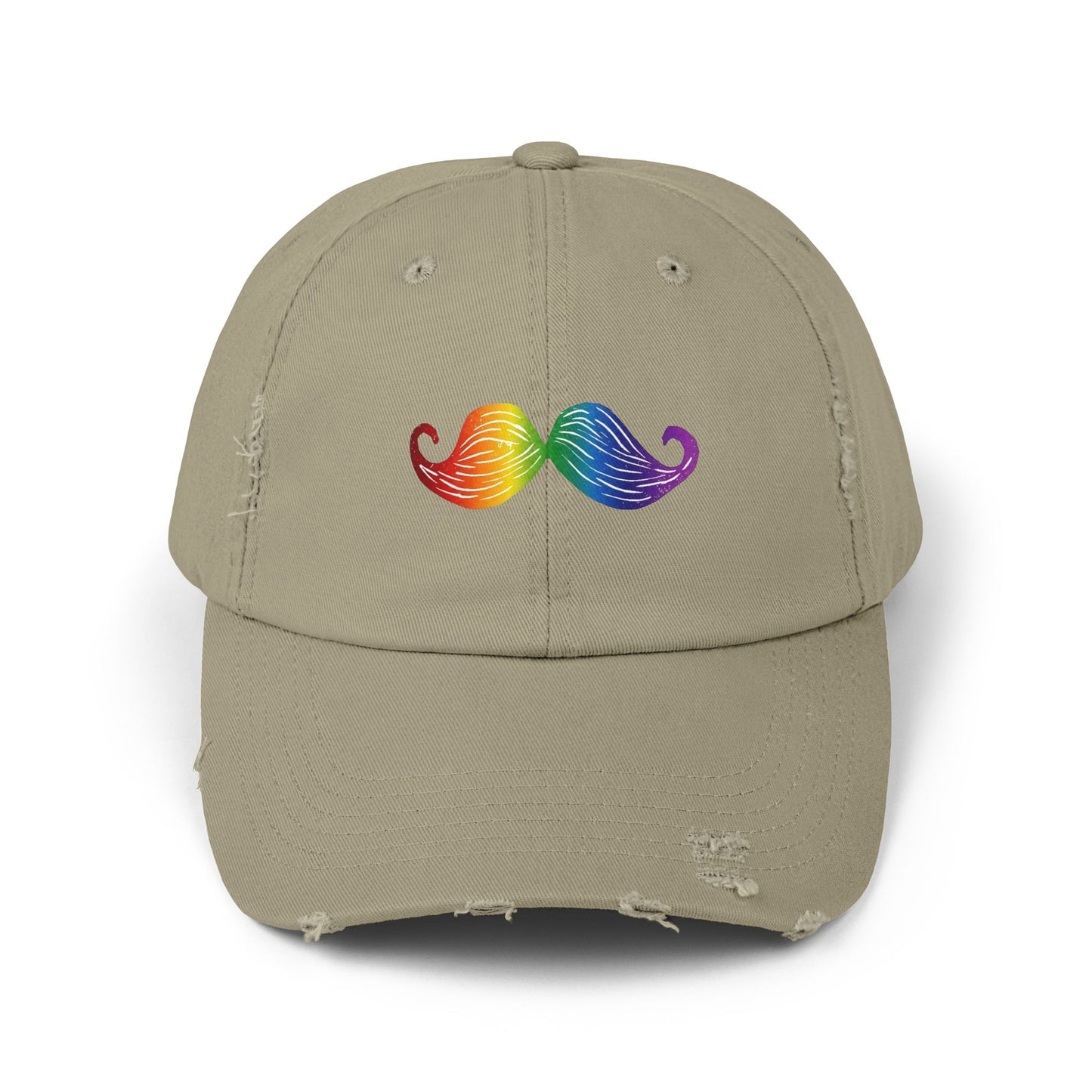 Rainbow Stache Hat