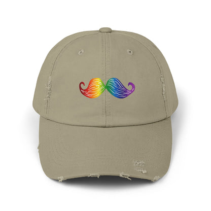 Rainbow Stache Hat