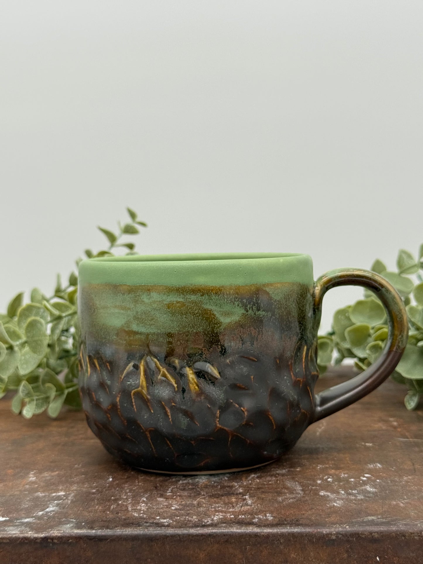 Moss Textured Mug