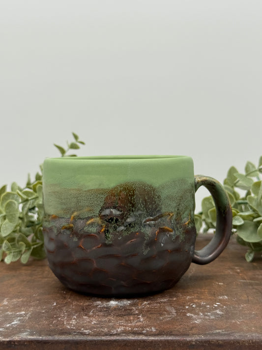 Moss Textured Mug